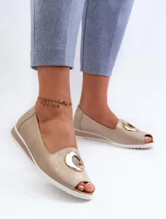 Lodičky na podpätku model 196303 Krok v štýle