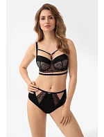 Gorsenia F003 Nohavičky Joy black M-3XL