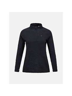 Dámska mikina PEAK PERFORMANCE W Discover Midlayer, čierna