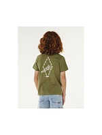 Chlapčenské tričko RIP CURL Eternal Shred Art Tee-Boy, zelené, detské Chlapčenské tričko RIP CURL Eternal Shred Art Tee-Boy, zelené, detské
