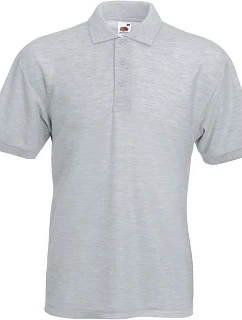 Fruit of the Loom 65/35 Pique Polo Piqué polo 16.3402 melírovaná šedá