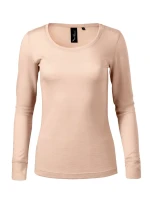 Dámske tričko Merino Rise LS cameo
