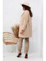 Dámsky kabát Emili Beige - Merce
