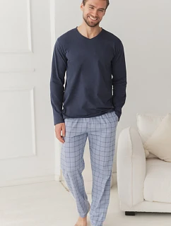 3669 PÁNSKE DLHÉ PYŽAMO DORIAN 3XL–4XL