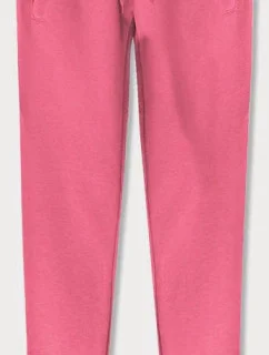 Ružové teplákové nohavice (CK01-58)