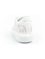 Karl Lagerfeld Kapri pánske tenisky kožené biele