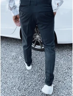 Pánske tmavomodré nohavice FashionStreet UX4288