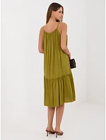 Šaty IR SK 6816.16P olivovo zelené