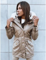 Dámska zimná bunda VIXEN beige FashionStreet TY3873