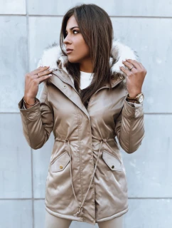 Dámska zimná bunda VIXEN beige FashionStreet TY3873