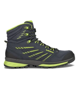 Pánske trekové topánky Lowa Trek Evo GTX Mid navy/limone (210741 6903)