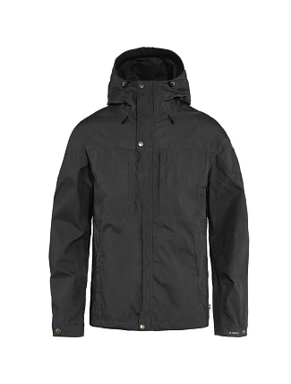 Pánska zimná bunda s kapucňou Fjällräven Skogsö Jacket M, outdoorová, zateplená, sivá (F81698-030)