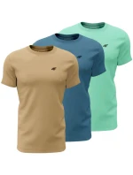 Tričko 4F M3094 3pak M 4FWSS25TTSHM3094 91S pánske