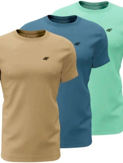 Tričko 4F M3094 3pak M 4FWSS25TTSHM3094 91S pánske