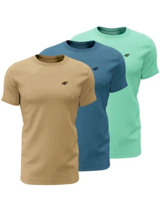 Tričko 4F M3094 3pak M 4FWSS25TTSHM3094 91S pánske