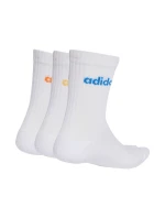 Adidas Linear Crew Cushioned Socks 3 páry biele KD1717