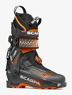 Skialpinistické topánky Scarpa F1 LT – karbón/oranžová