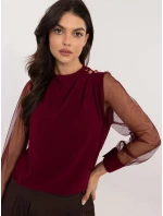 Blúzka MI BZ 278519.03X bordová
