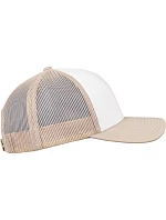 Flexfit 6606CF 6-panelová čiapka typu Trucker 55.06CF khaki/biela/khaki Flexfit 6606CF 6-panelová čiapka typu Trucker 55.06CF khaki/biela/khaki
