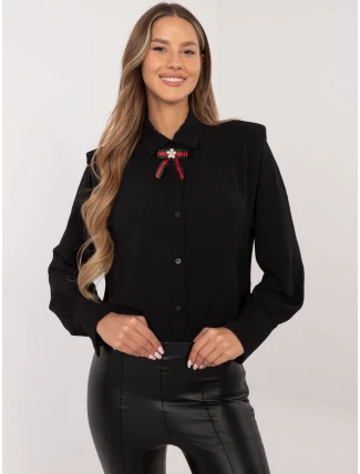 MI košeľa KS 61527.56 čierna