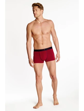 Boxerky Option 38286-MLC Oranžová a tmavo modrá Sada 2 kusov - Henderson