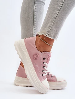 Dámske tenisky NN274129 pink - Big Star