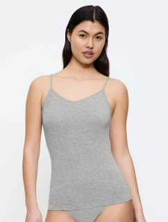 Beauty Layers Špagetový top z vlny - GRAY - TRIUMPH GRAY - TRIUMPH