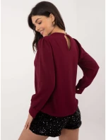 Blúzka MI BZ 278519 1.40 bordová