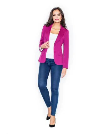 Dámske sako M085 fuchsia - Figl