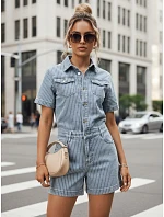 Dámsky džínsový modrý overal FashionStreet EY2682