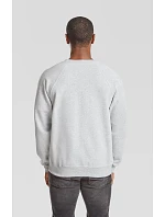 Fruit of the Loom Classic Raglan Sweat – raglánová mikina 16.2216, melírovaná šedá Fruit of the Loom Classic Raglan Sweat – raglánová mikina 16.2216, melírovaná šedá