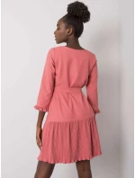 Šaty LK SK 507733.80P tmavo ružová
