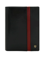 Pánske peňaženky Pánska kožená peňaženka N4 RVTP 2978 Blac black