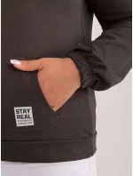 Mikina RV BL 8655 1.13X dark khaki