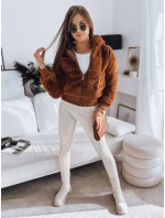 Dámska bunda FERNANDA camel FashionStreet TY2285z Dámska bunda FERNANDA camel FashionStreet TY2285z
