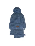 AJS 48-316 Chlapčenský set čiapka+šatka