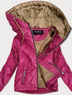 Ružová ľahká dámska bunda (BH2004)