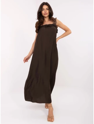 Šaty MI SK A6412.68 tmavohnedé