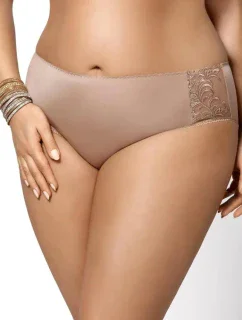 K379 VICTORIA Dámske nohavičky béžová - GORSENIA