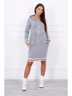 Šaty Brooklyn šedej
