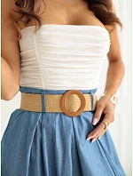 Sukňa MI SD A308911.05 modrá