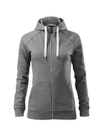 Dámska mikina s kapucňou Voyage tmavo šedá