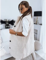 Dámska béžová vesta BALLA FashionStreet TY3200 Dámska béžová vesta BALLA FashionStreet TY3200