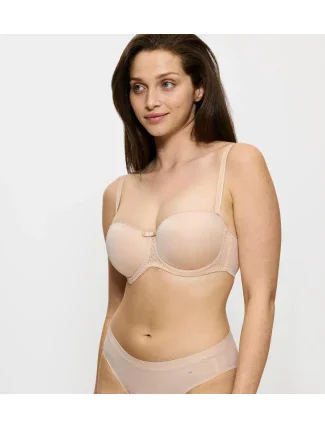 Dámska podprsenka Beauty-Full Essential Bra WDP - BROWN - nude 00NZ - TRIUMPH