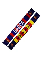 FC Barcelona N27 5004BUD27 dvojitý pletený šál