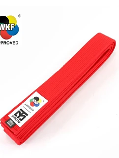 Červený opasok ku kimonu – MTX Karate WKF | MOOTO