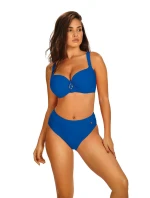 Dámske dvojdielne plavky Bayamon 6 995BM6-13 výstrih modrá - SELF
