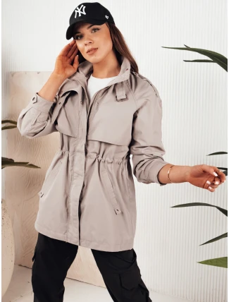 Dámska bunda TILAN beige FashionStreet TY4275 Dámska bunda TILAN beige FashionStreet TY4275