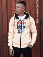 FashionStreet pánska svetlá béžová mikina BX5839