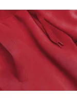 Tmavo červené teplákové nohavice (CK01-35) Tmavo červené teplákové nohavice (CK01-35)